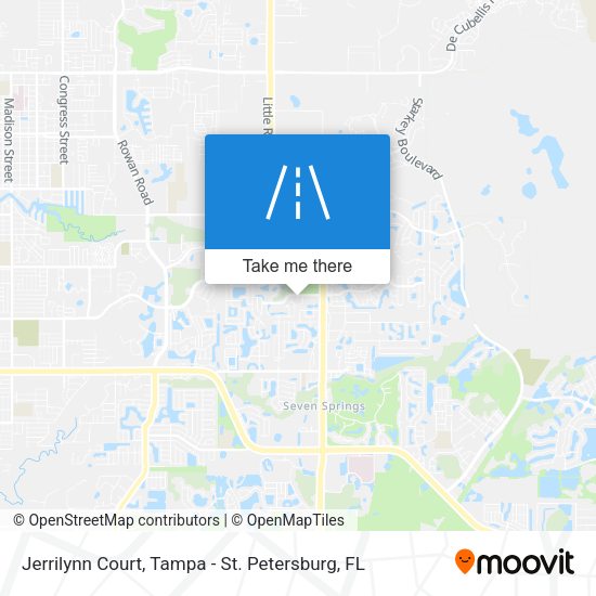 Mapa de Jerrilynn Court