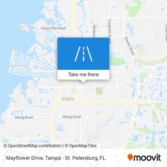 Mayflower Drive map