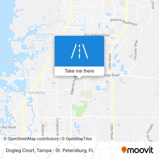 Dogleg Court map