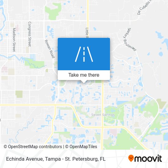 Echinda Avenue map