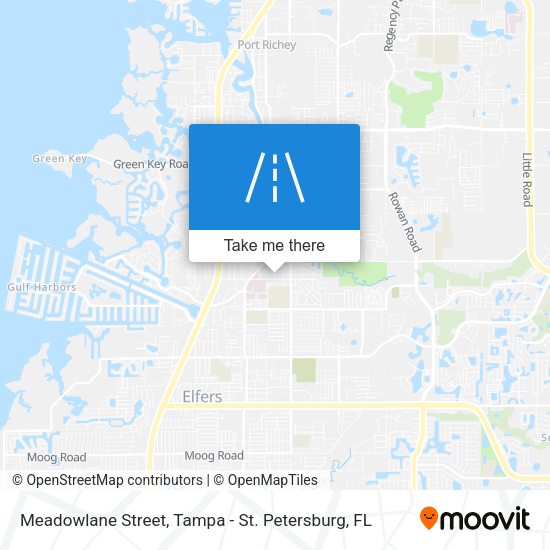 Meadowlane Street map