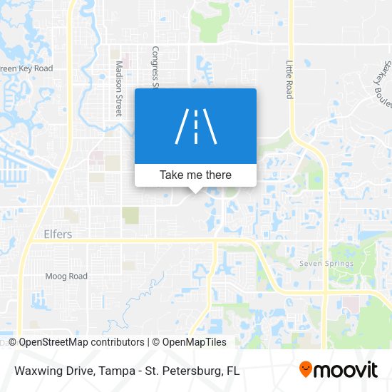 Waxwing Drive map