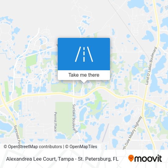 Mapa de Alexandrea Lee Court