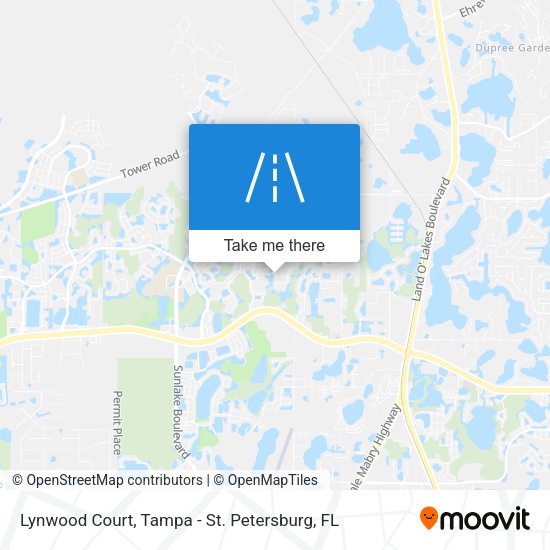 Lynwood Court map