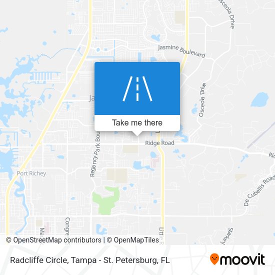 Radcliffe Circle map