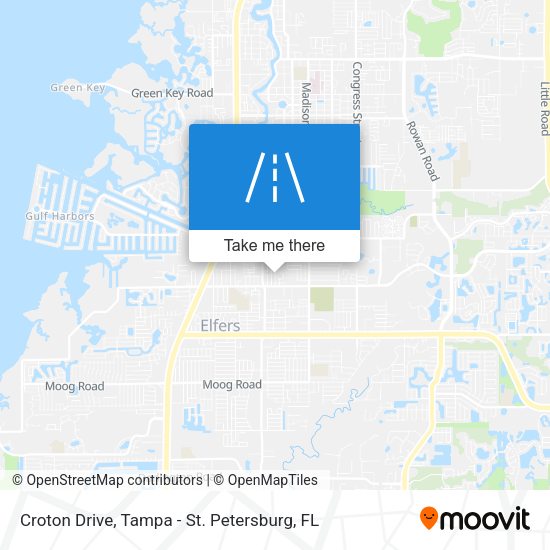 Croton Drive map
