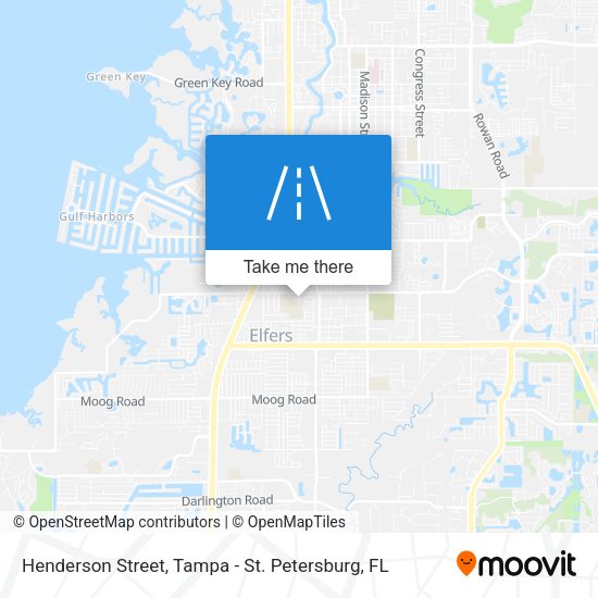 Henderson Street map