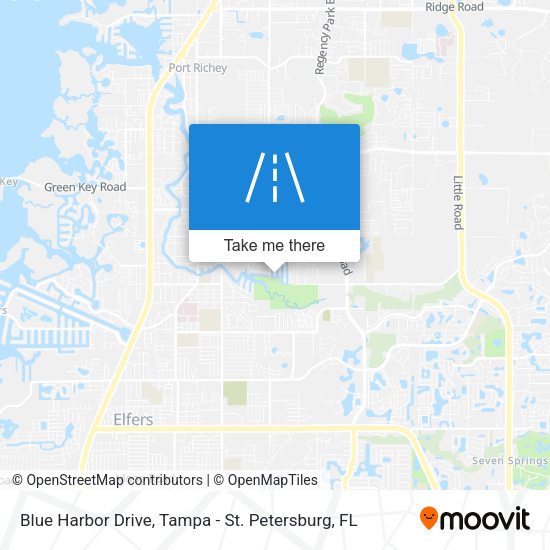Blue Harbor Drive map