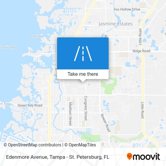 Edenmore Avenue map