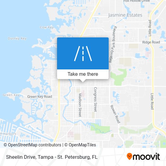 Sheelin Drive map