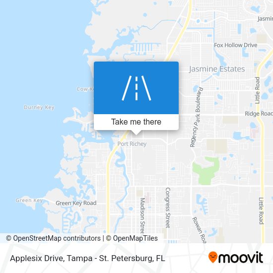 Mapa de Applesix Drive