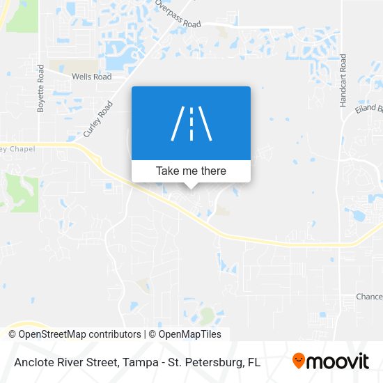 Mapa de Anclote River Street
