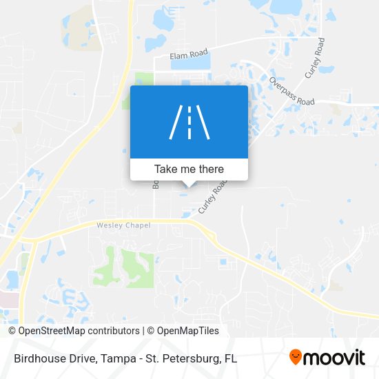 Birdhouse Drive map