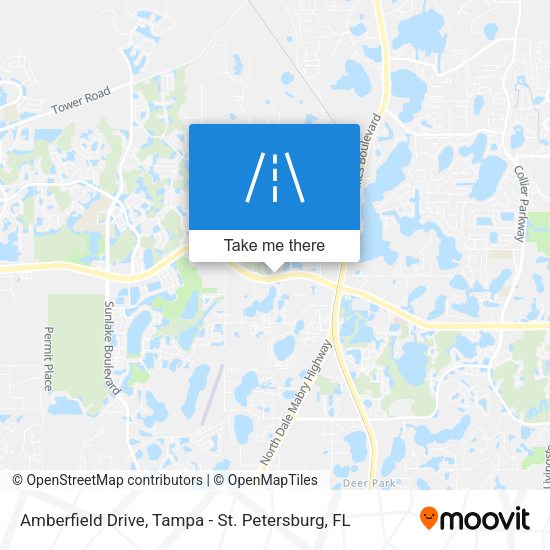 Amberfield Drive map
