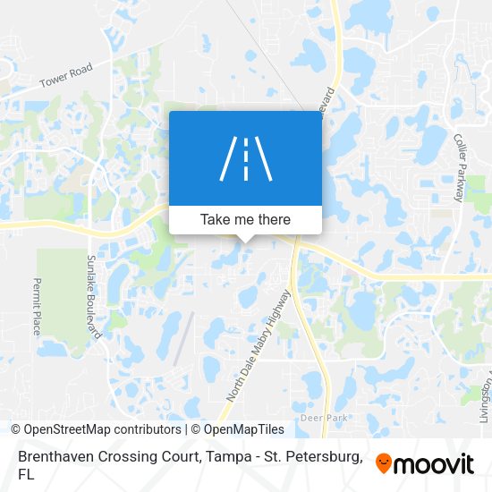 Mapa de Brenthaven Crossing Court
