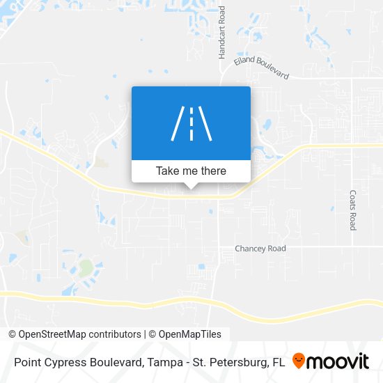 Mapa de Point Cypress Boulevard