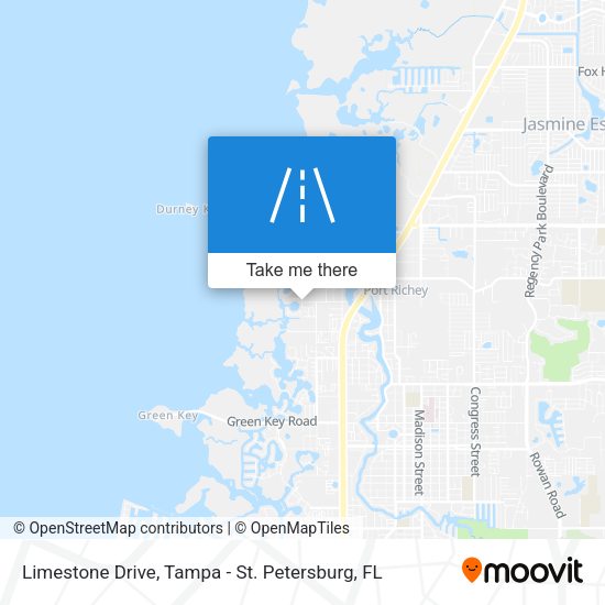 Mapa de Limestone Drive