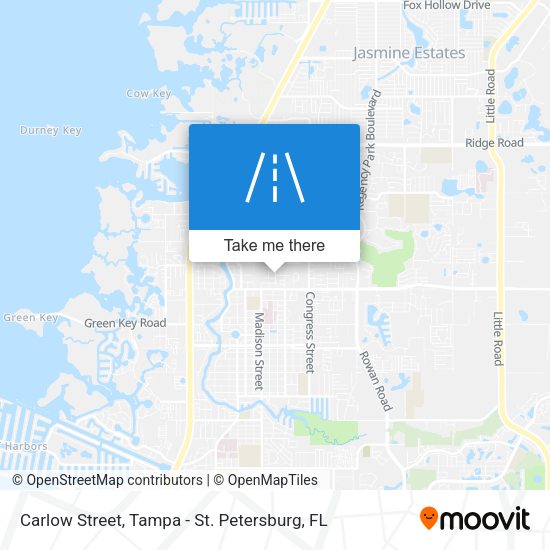 Carlow Street map