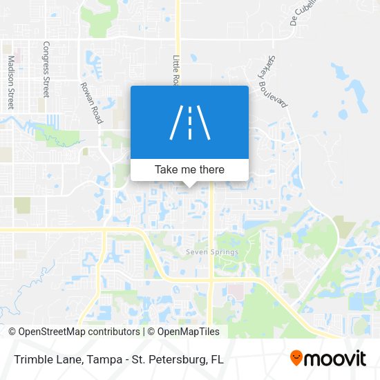 Trimble Lane map