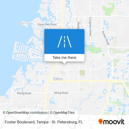 Foster Boulevard map