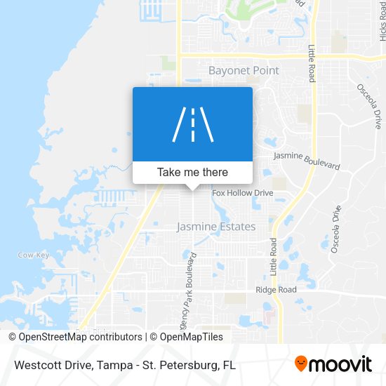 Mapa de Westcott Drive