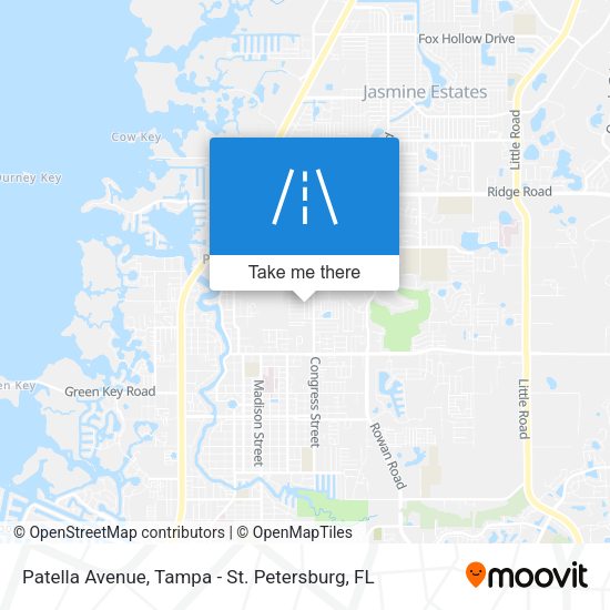 Patella Avenue map