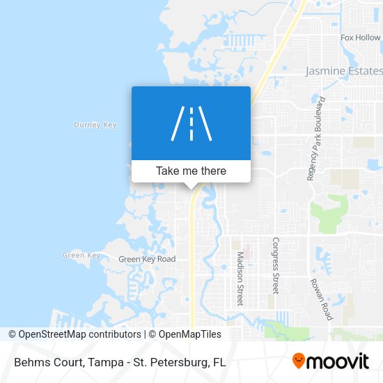 Behms Court map