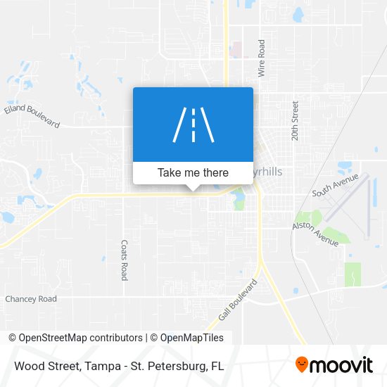 Mapa de Wood Street