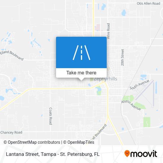 Mapa de Lantana Street