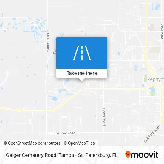 Mapa de Geiger Cemetery Road
