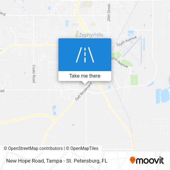 New Hope Road map