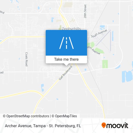 Archer Avenue map
