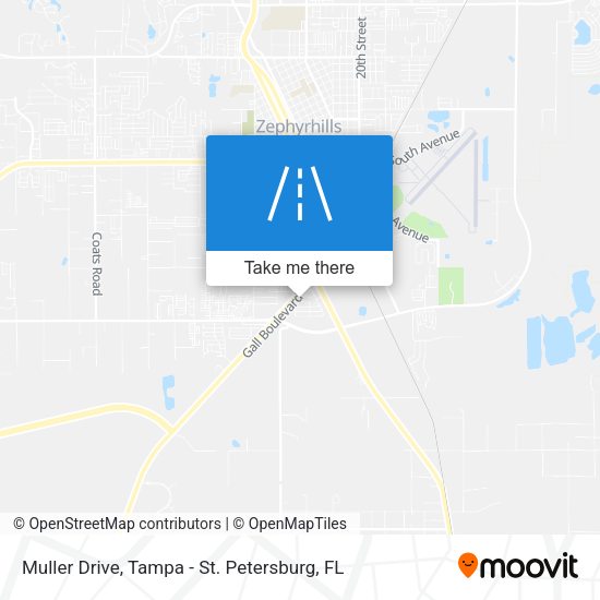 Mapa de Muller Drive
