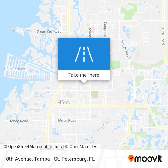 8th Avenue map