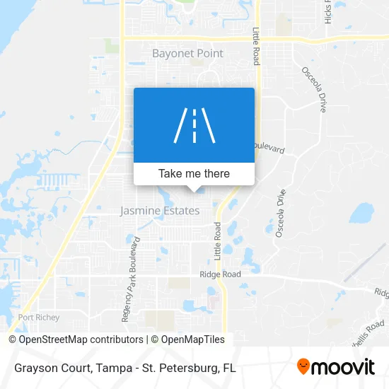 Mapa de Grayson Court