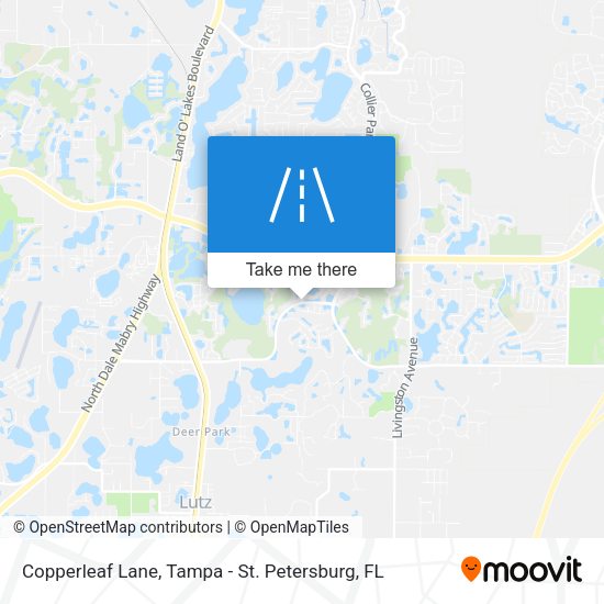 Copperleaf Lane map