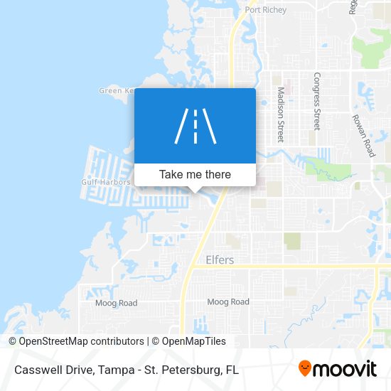 Casswell Drive map