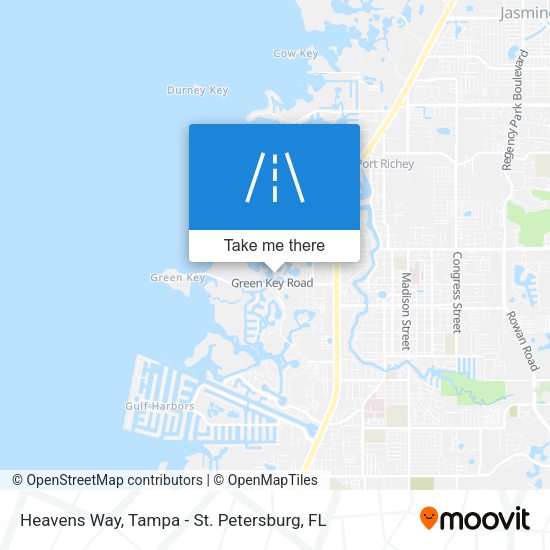 Heavens Way map