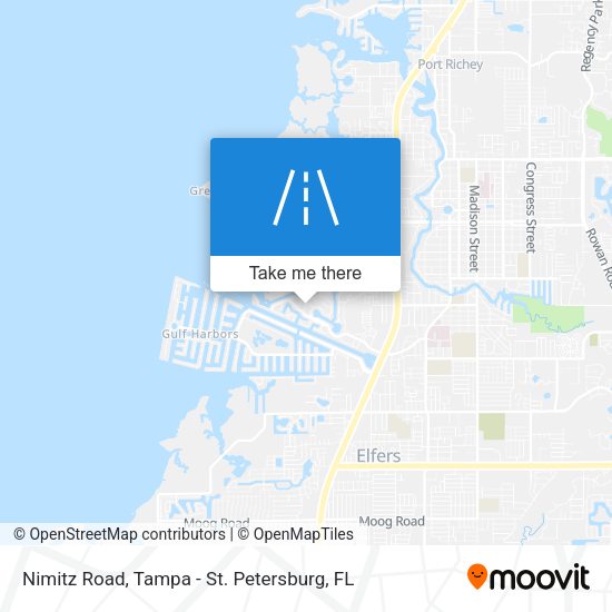 Mapa de Nimitz Road