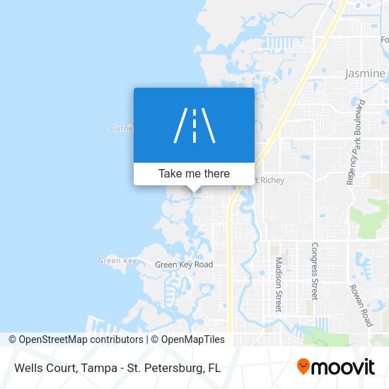 Wells Court map
