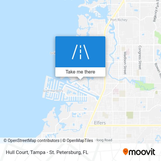 Hull Court map