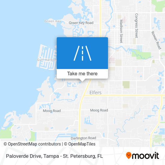 Mapa de Paloverde Drive