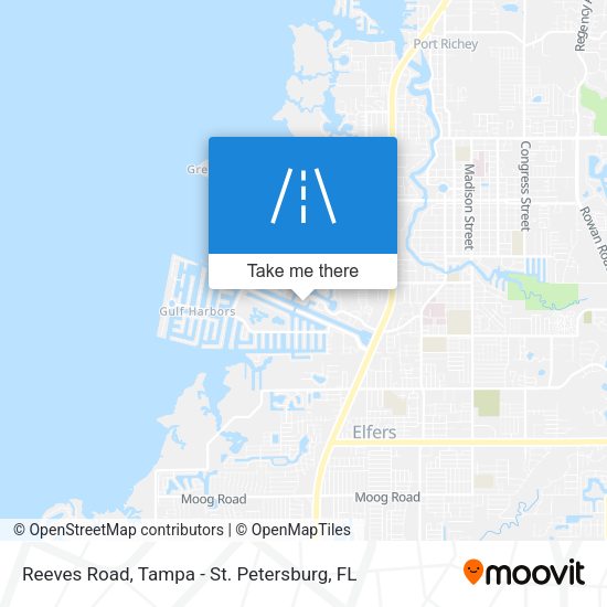 Reeves Road map