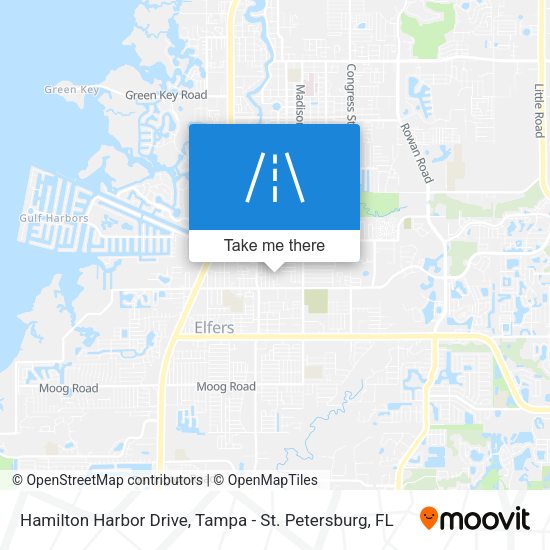 Hamilton Harbor Drive map