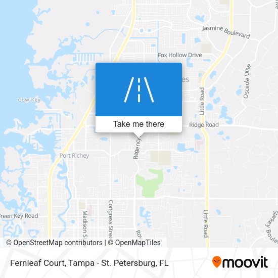 Fernleaf Court map
