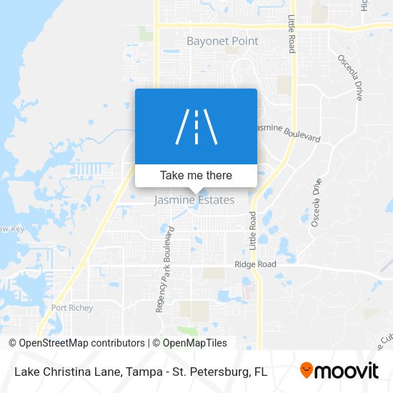 Mapa de Lake Christina Lane