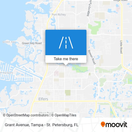 Grant Avenue map