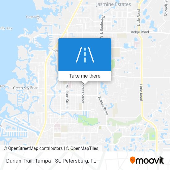Mapa de Durian Trail