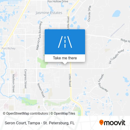 Seron Court map
