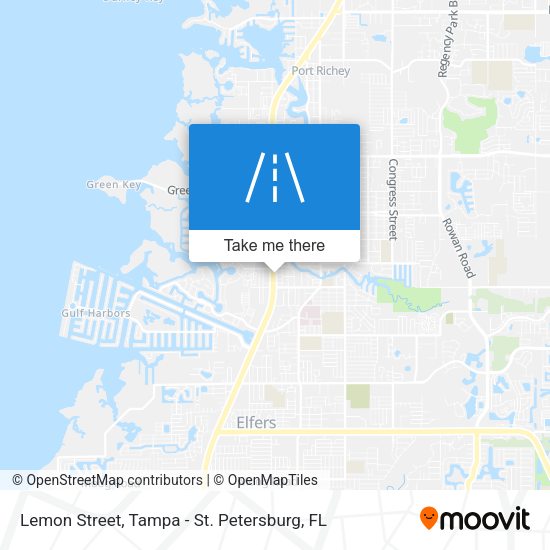 Lemon Street map